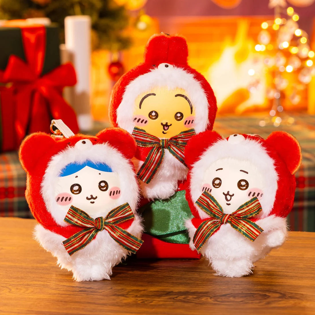 Chiikawa Kiramekko Teddy Bear 聖誕熊仔公仔掛飾