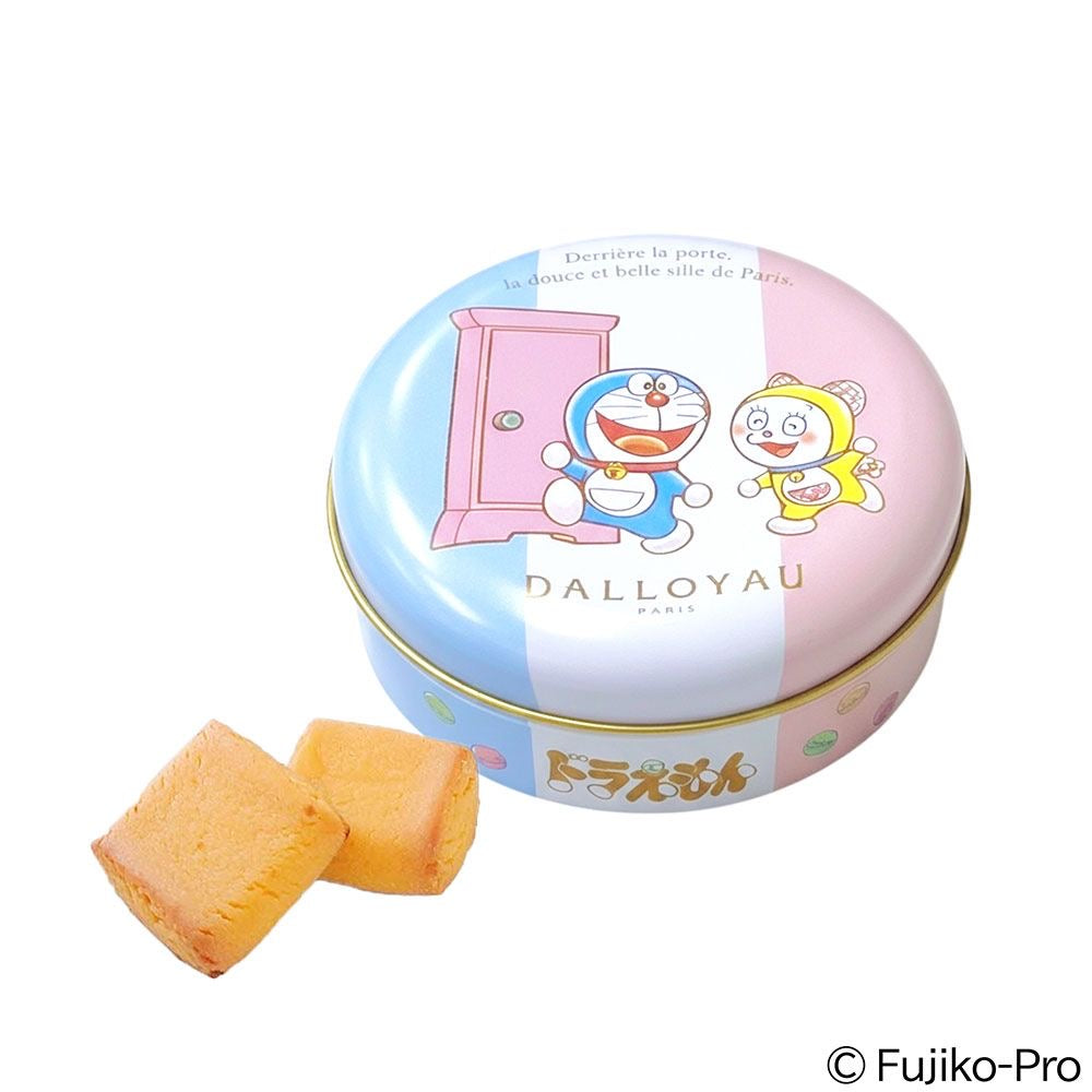 Dalloyau 多啦A夢鐵罐蛋糕 隨意門