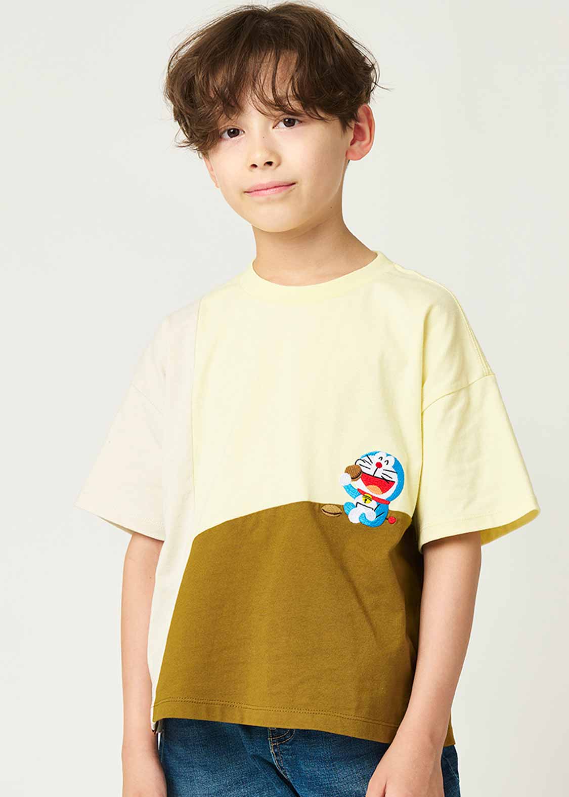 Graniph x 多啦A夢豆沙包童裝T-Shirt