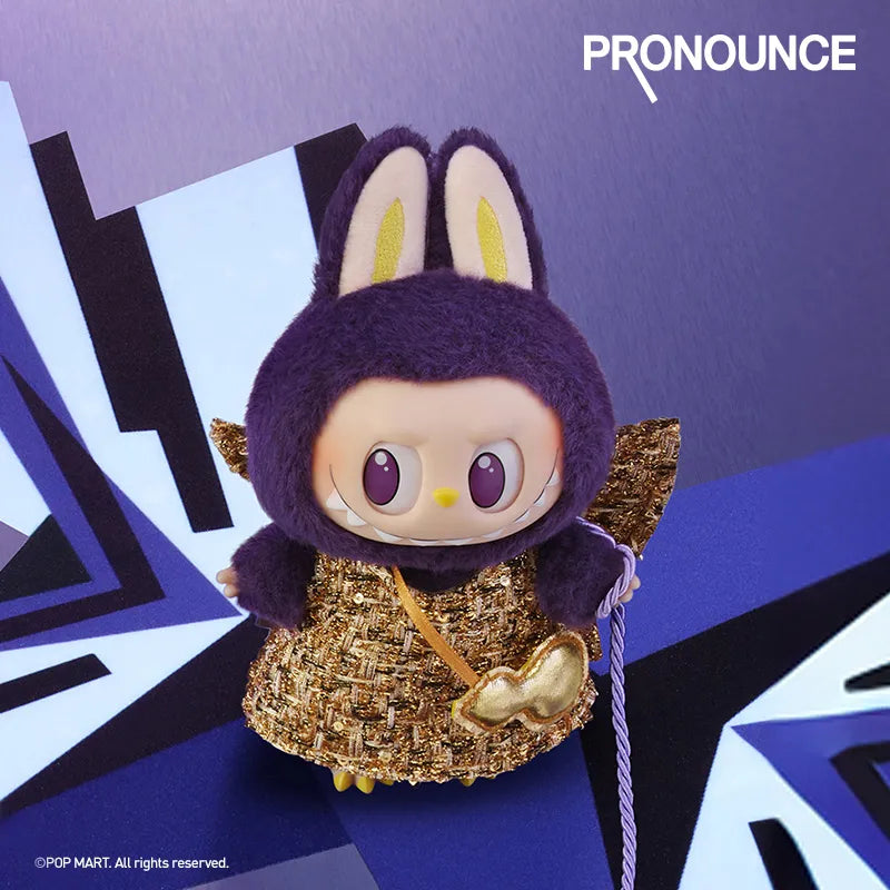 POP MART Labubu The Monsters x Pronounce - Wings of Fortune 搪膠毛絨吊卡 小米蘭