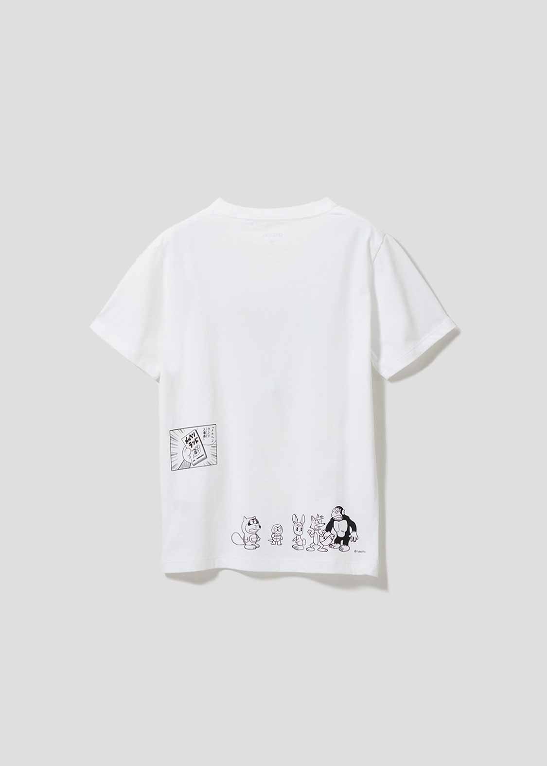 Graniph x 多啦A夢入場券童裝T-Shirt