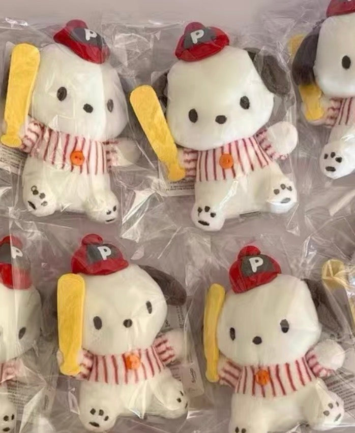 韓國Sanrio 打棒球公仔掛飾 PC狗