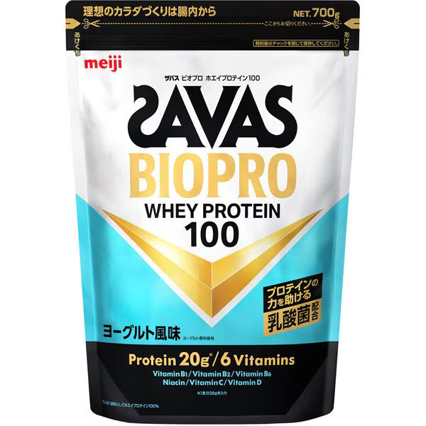 日本 SAVAS 明治 BIOPRO 乳清蛋白粉 乳酪味 700g