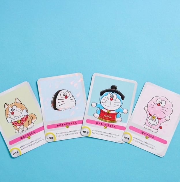 100%多啦A夢&Friends巡迴特展 日本站限定 紀念卡 - Kiiro Japan