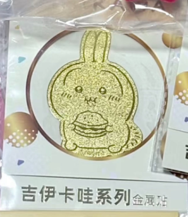 Chiikawa 上海限定 金屬貼