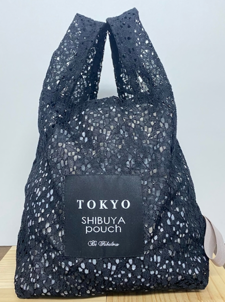 Shibuya Pouch 蕾絲手袋/環保袋