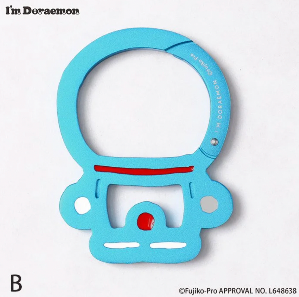 Flowering 多啦A夢金屬鎖匙扣/登山扣