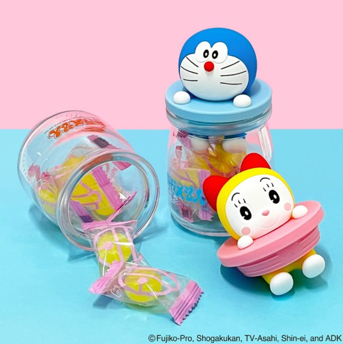 多啦A夢/多啦美 玻璃糖果罐