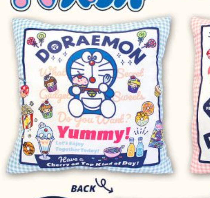 多啦A夢甜品Cushion