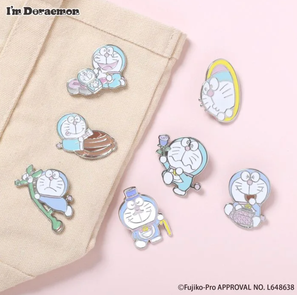 Flowering 多啦A夢Pins(隨機一款)