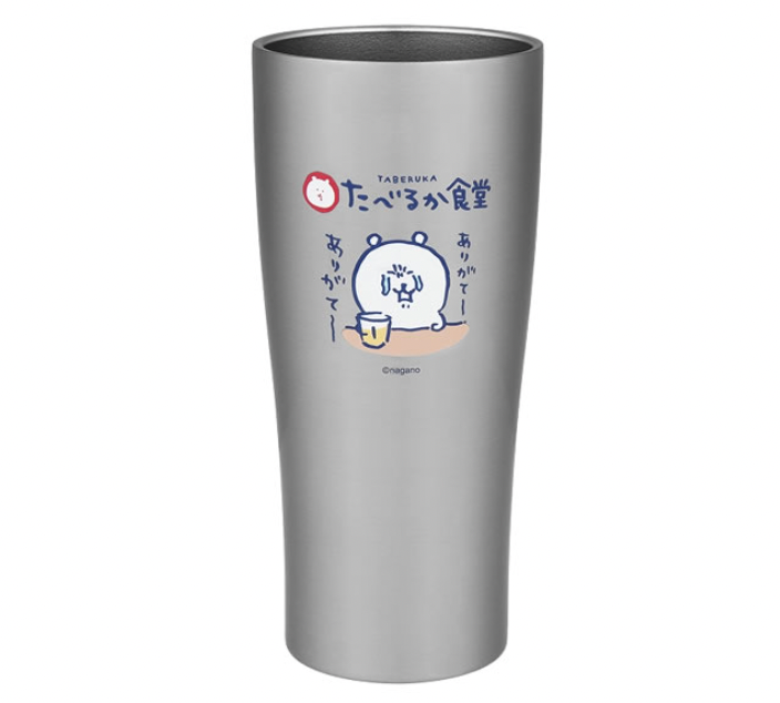 Nagano 自嘲熊食堂 保冷保溫不鏽鋼杯