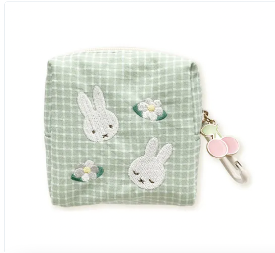 Miffy x Cherry 方型Pouch Bag -Green