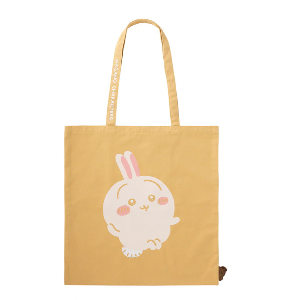 Nagano Chiikawa 兔兔黃色手提袋Tote Bag