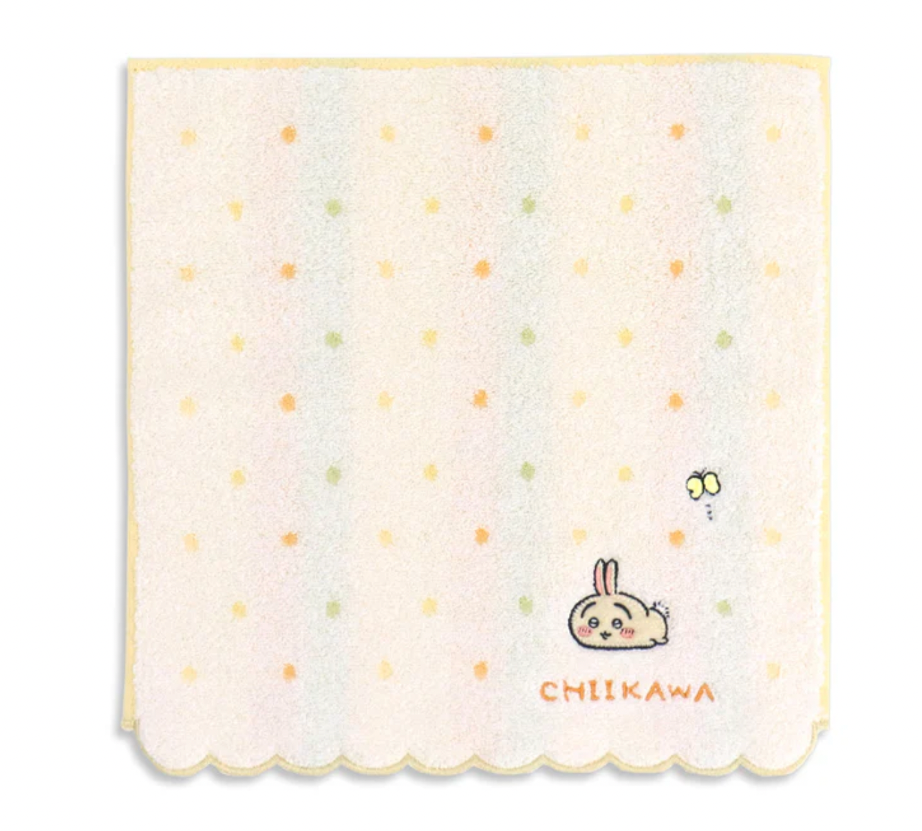 Towel Museum Chikawa 手巾 兔兔黃色點點款