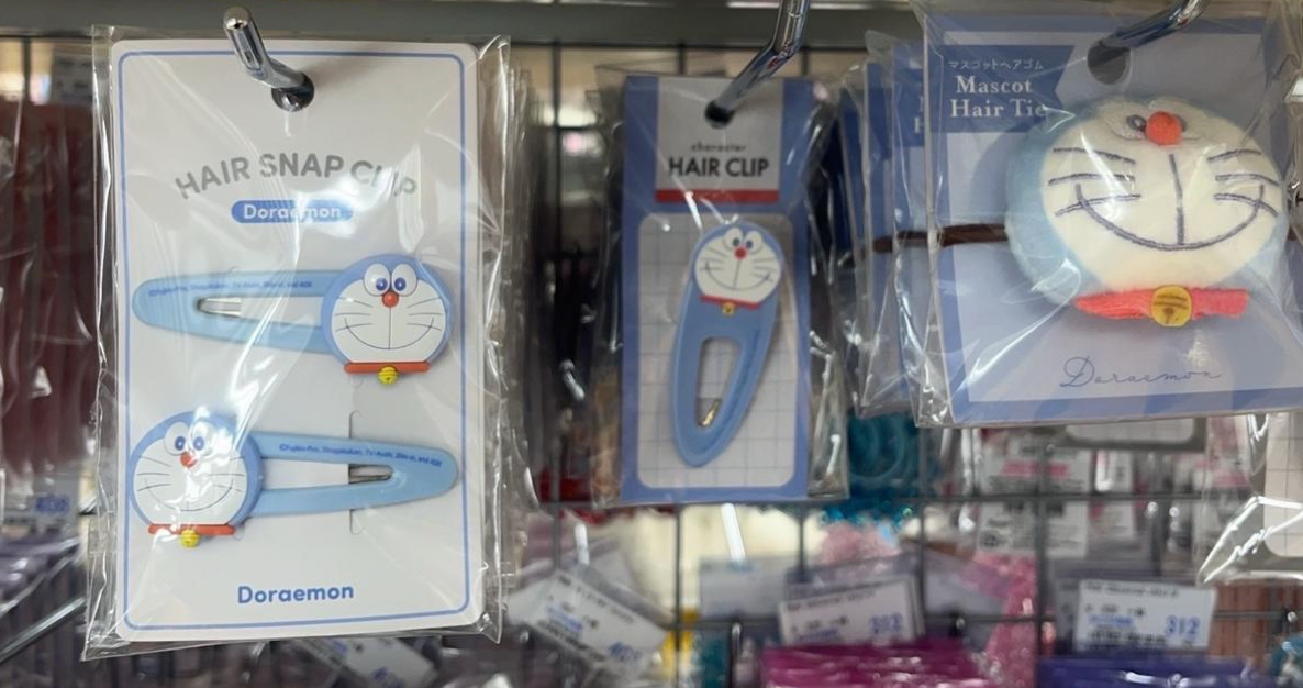 多啦A夢大頭髮飾系列