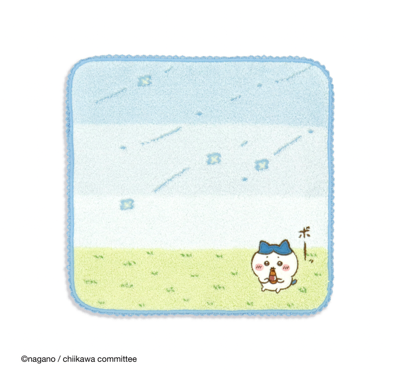 Chiikawa 草地場景手巾