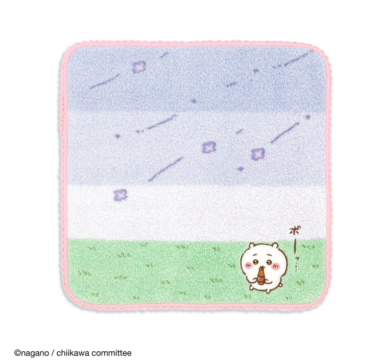 Chiikawa 草地場景手巾