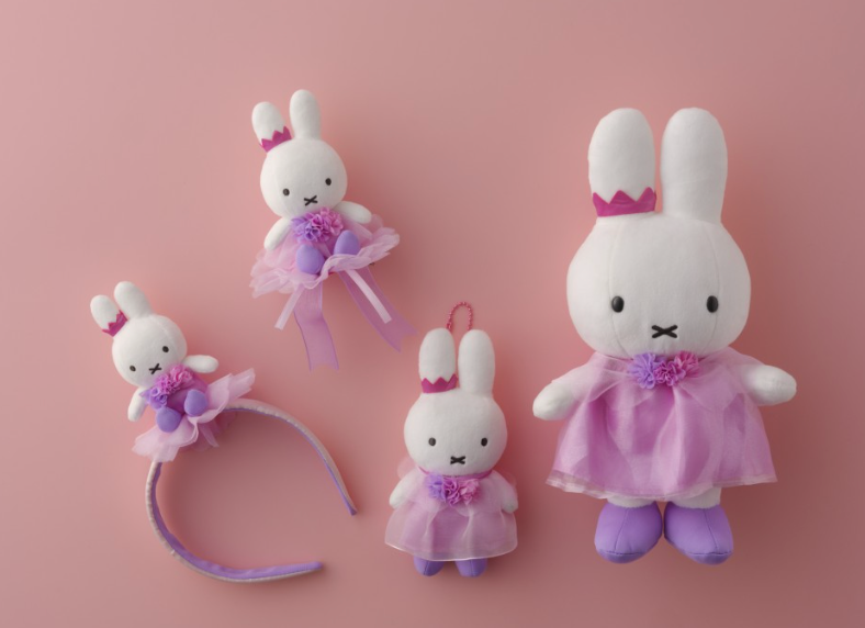 Miffy 豪斯登堡限定 王國之花公仔系列