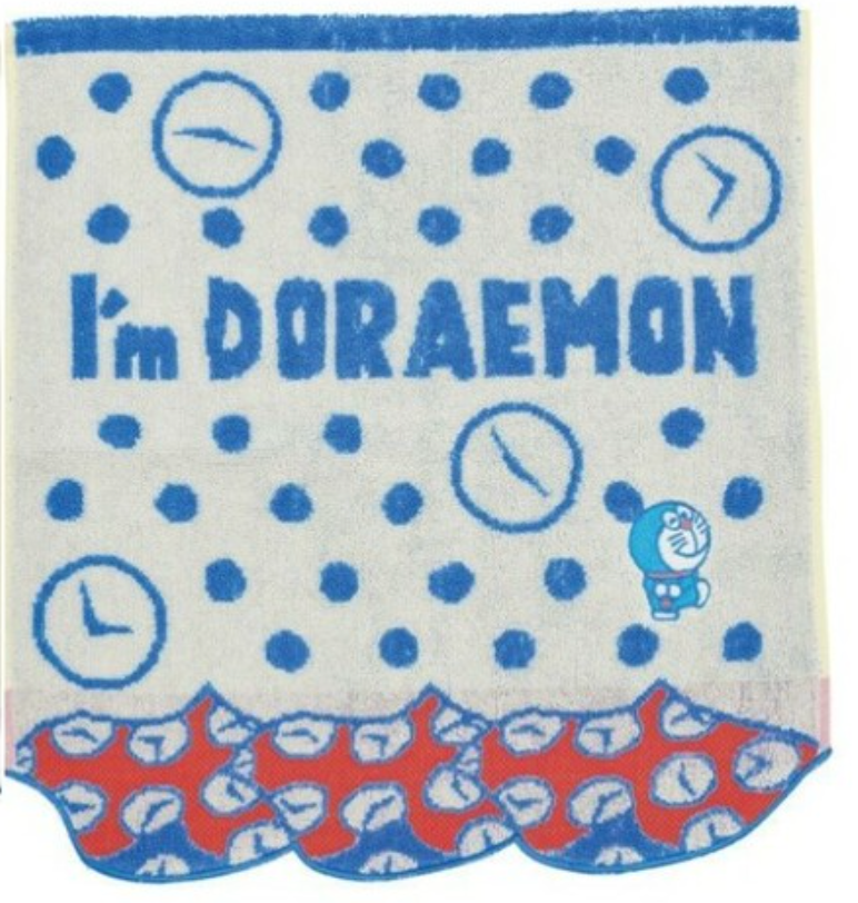 多啦A夢毛巾25x25cm (多款)