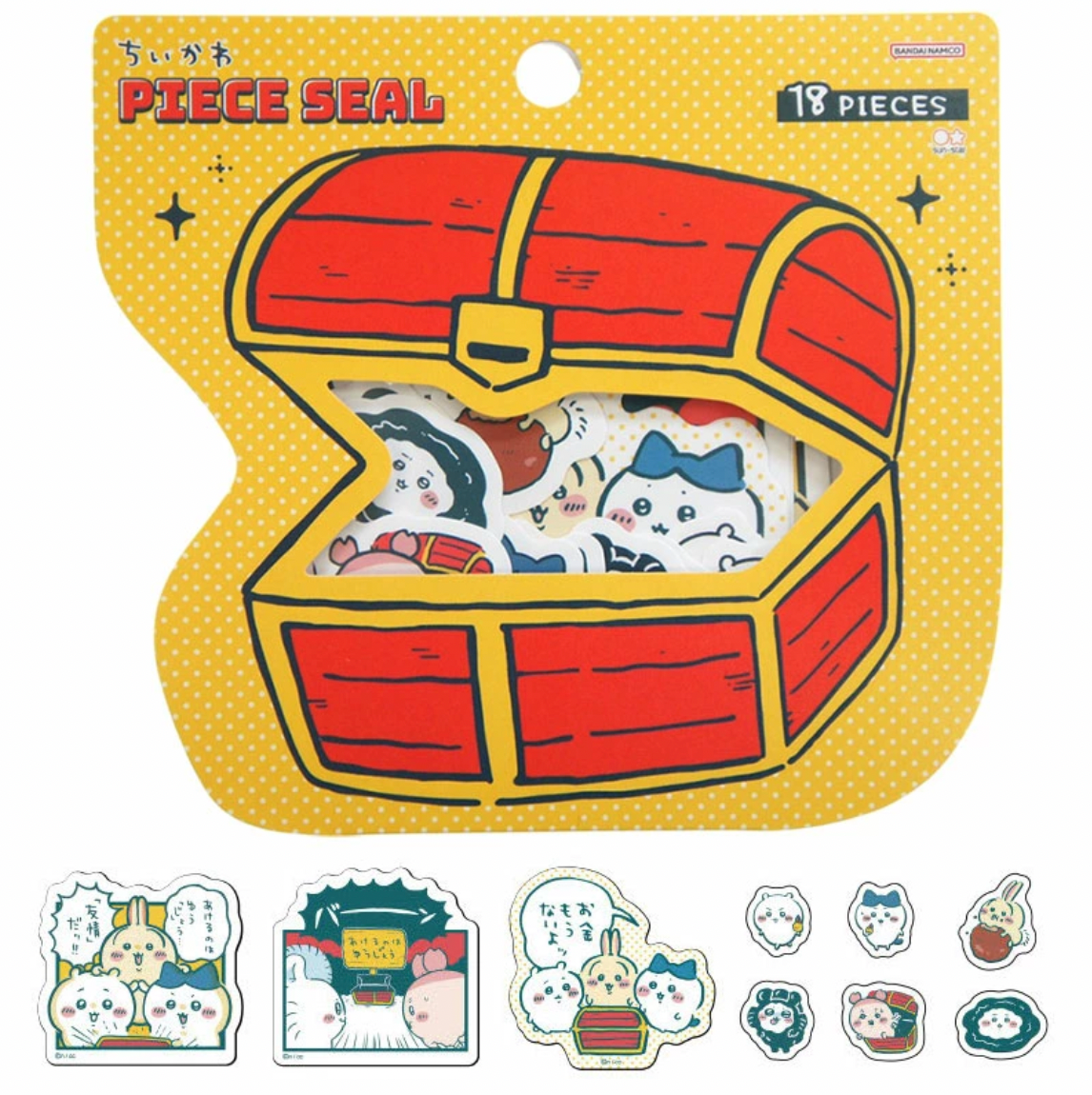 Chiikawa Comic Scene Pieces Sticker