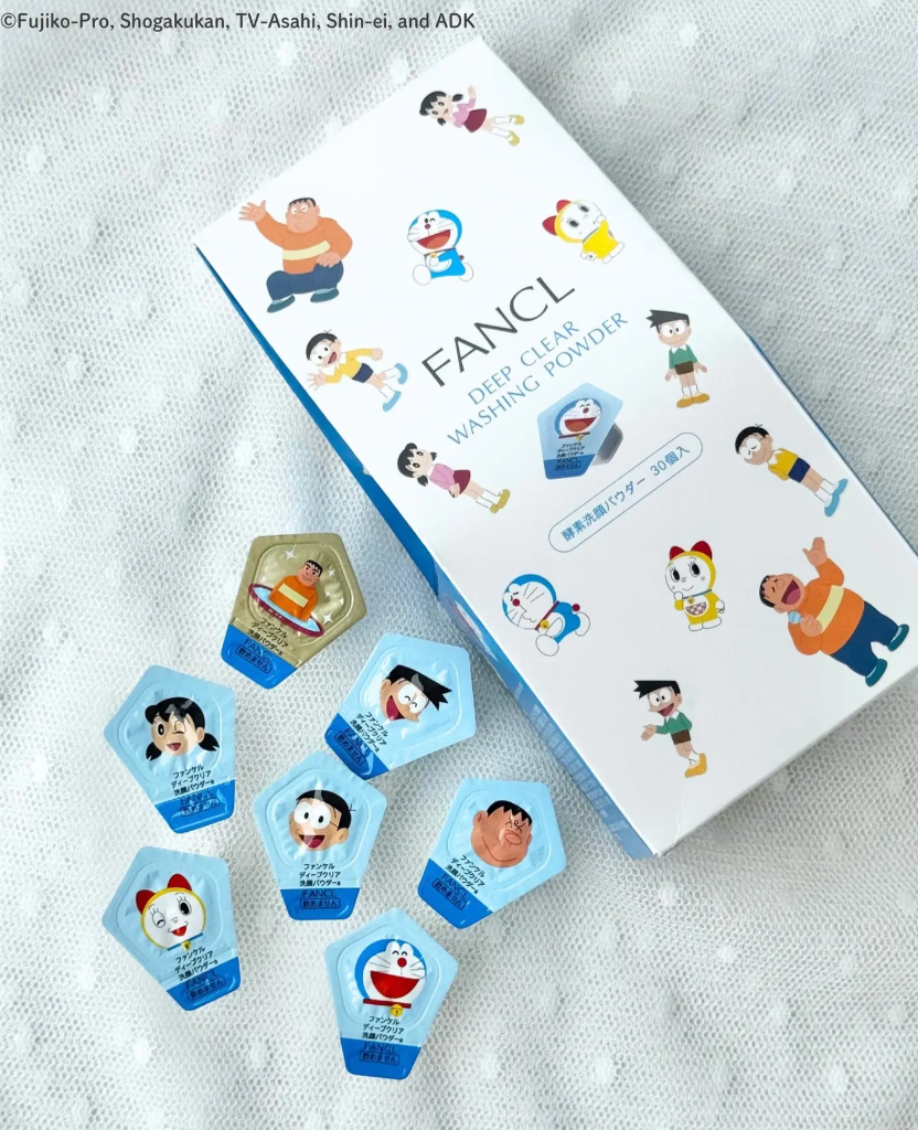 (8月底到貨)Fancl x 多啦A夢Deep Clean Washing Powder 30 粒