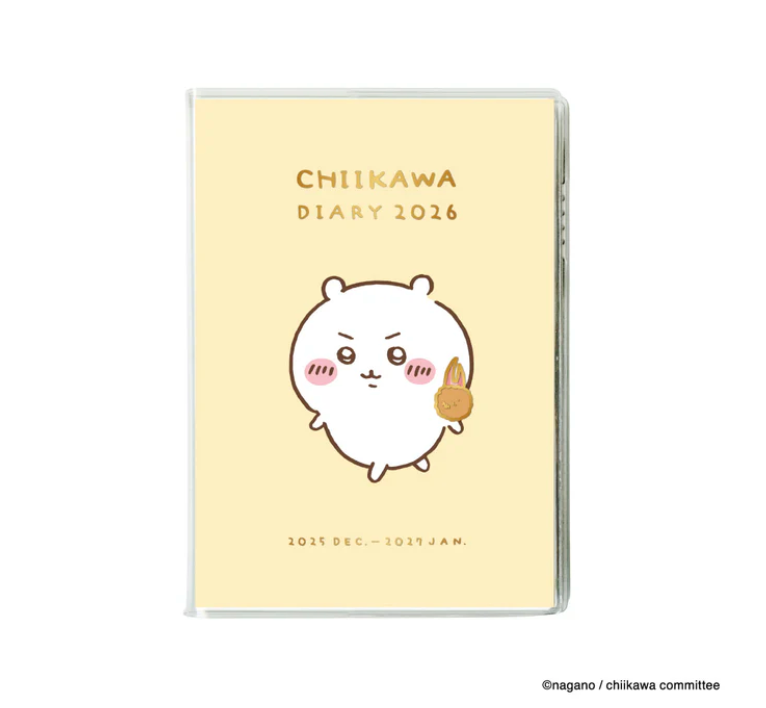 (9月到貨)2026 Chiikawa B6 Schedule Book