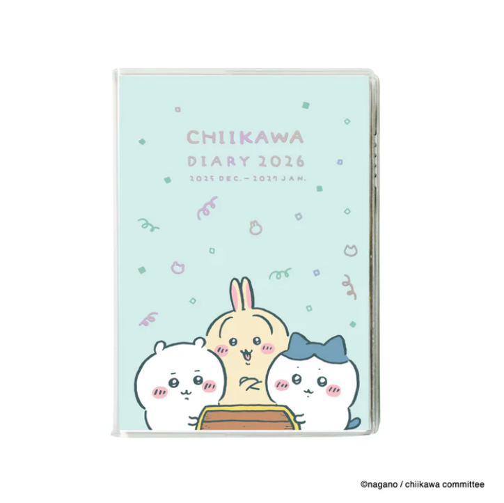 (9月到貨)2026 Chiikawa B6 Schedule Book