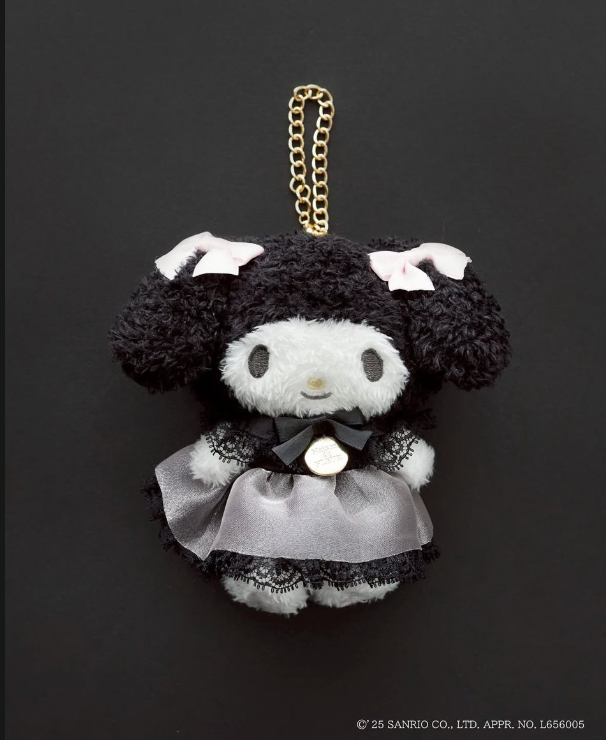 Maison De Flur 黑色裙公仔掛飾