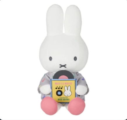 Miffy & Music 唱片公仔