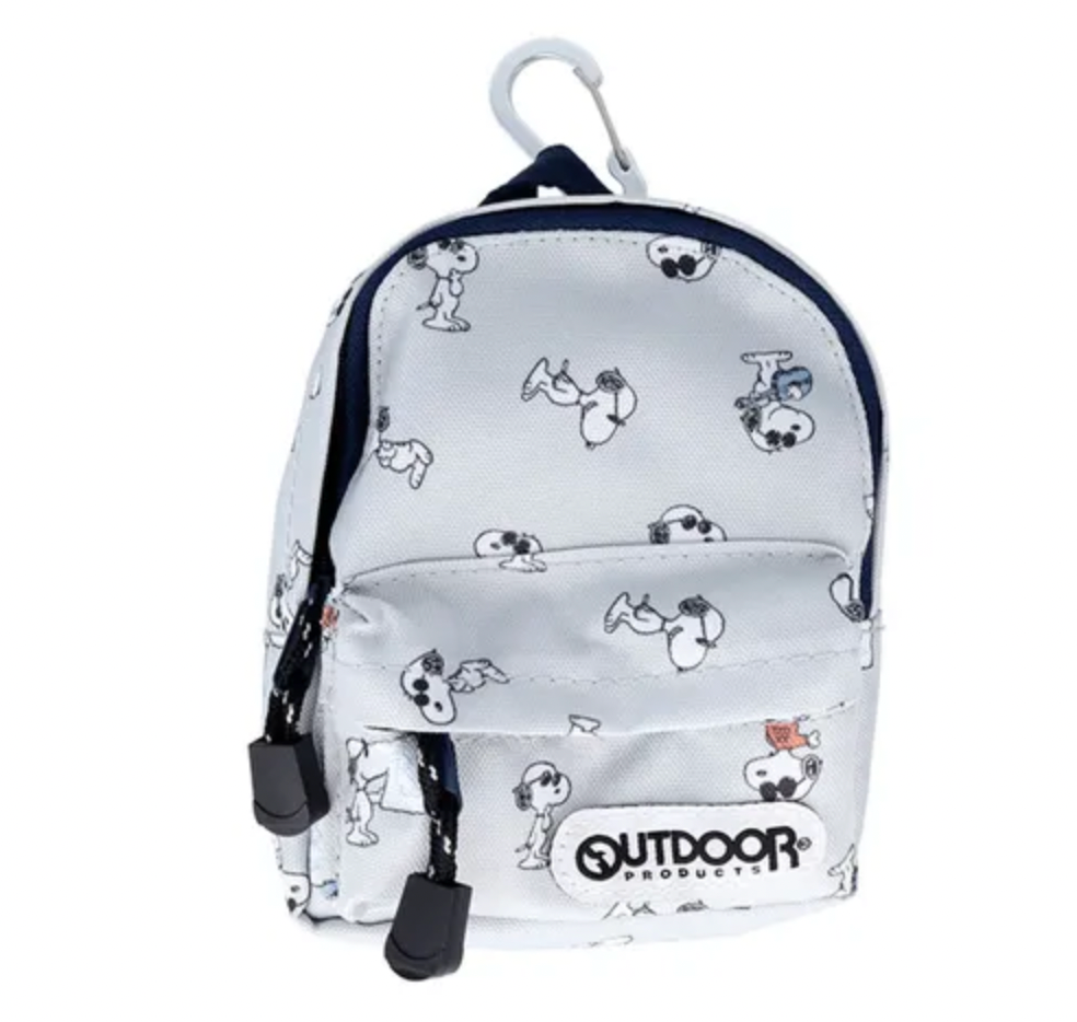 Snoopy x Outdoor 背包 Pouch 黑超Snoopy