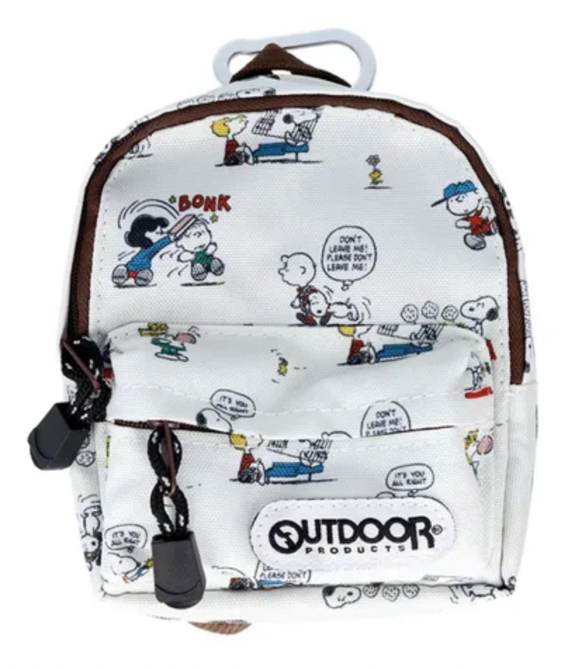 Snoopy x Outdoor 背包 Pouch 台詞款