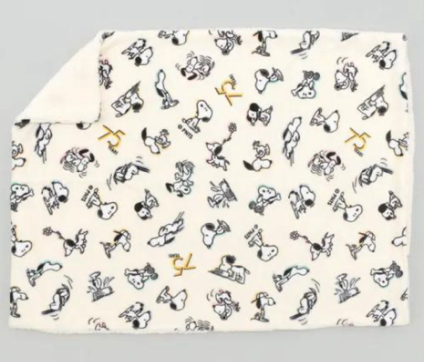 Snoopy 75 周年毛毯