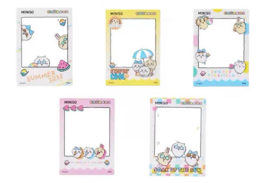 Miniso x Chiikawa 非賣品透卡
