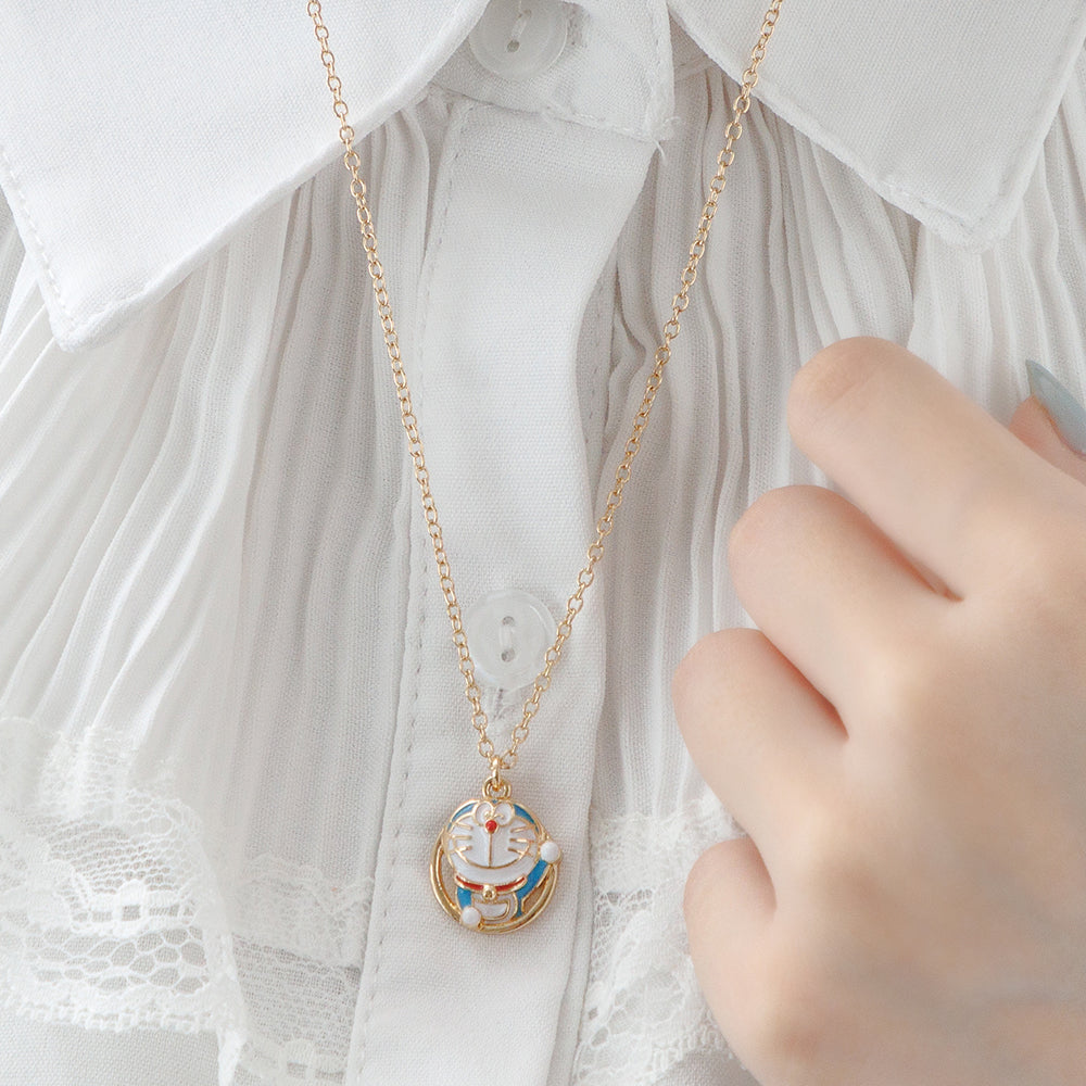 未來百貨限定 多啦A夢穿越環頸鏈