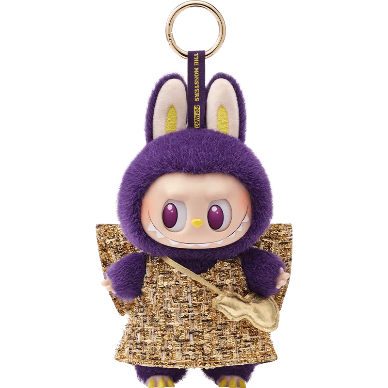 POP MART Labubu The Monsters x Pronounce - Wings of Fortune 搪膠毛絨吊卡 小米蘭