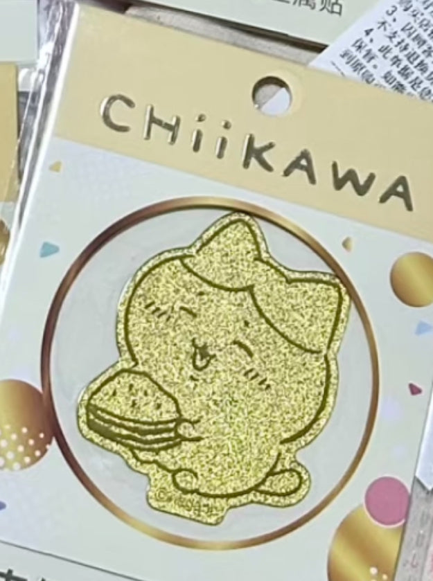 Chiikawa 上海限定 金屬貼