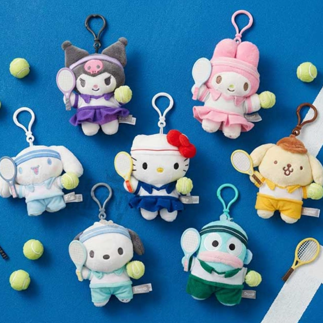 韓國Sanrio 打網球公仔掛飾