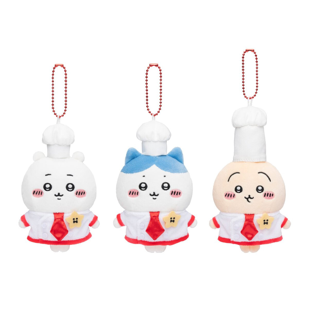 Chiikawa Cafe 餐廳系列 廚師公仔掛飾