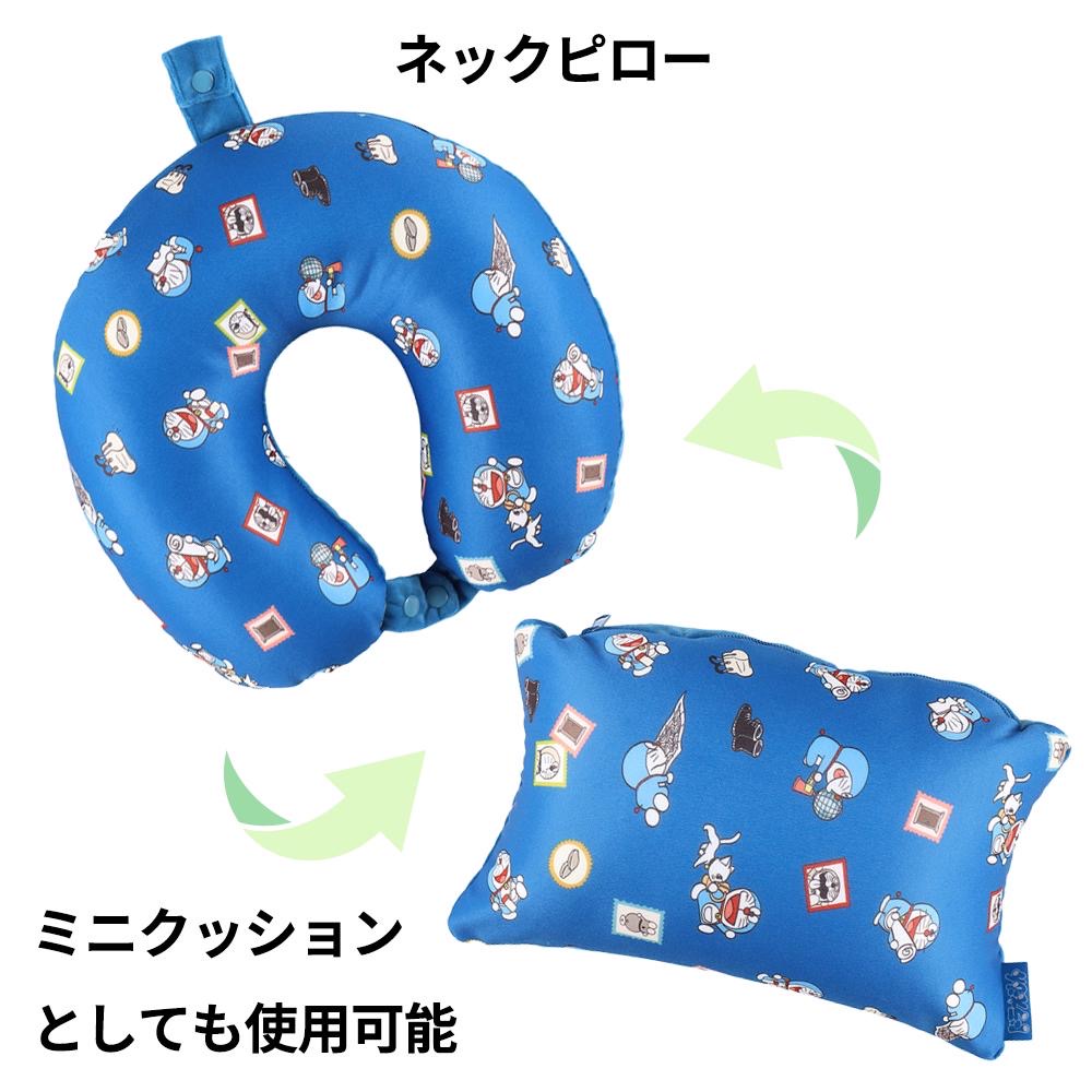未來百貨限定 多啦A夢Enjoy Your Trip頸枕