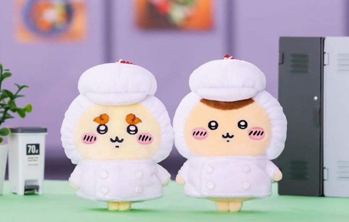 Chiikawa Cafe 餐廳系列 廚師公仔掛飾