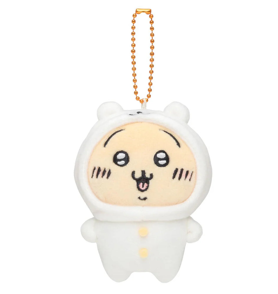 Nagano 自嘲熊裝扮Chiikawa公仔掛飾