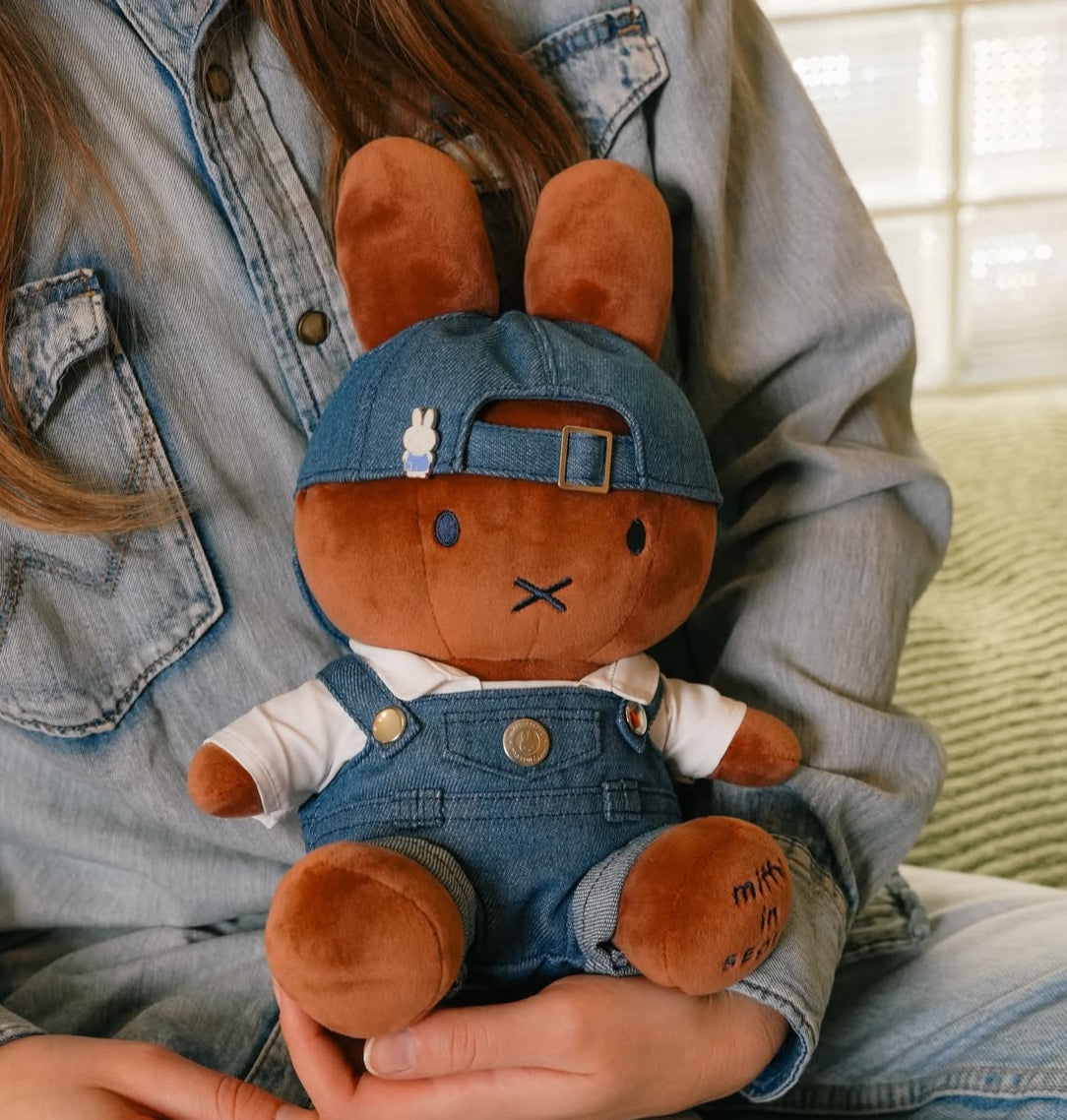 (1月到貨)Miffy 韓國首爾限定 Denim牛仔布大公仔