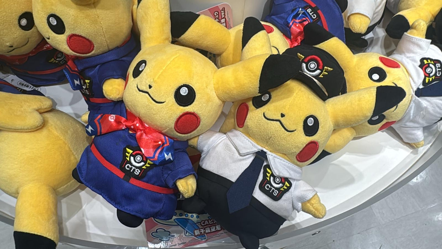 新千歲機場限定 比卡超空中服務員公仔