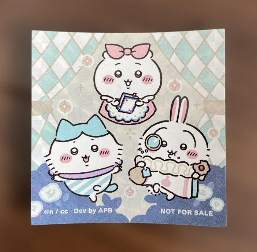 Chiikawa Pocket 半周年紀念三主貼紙