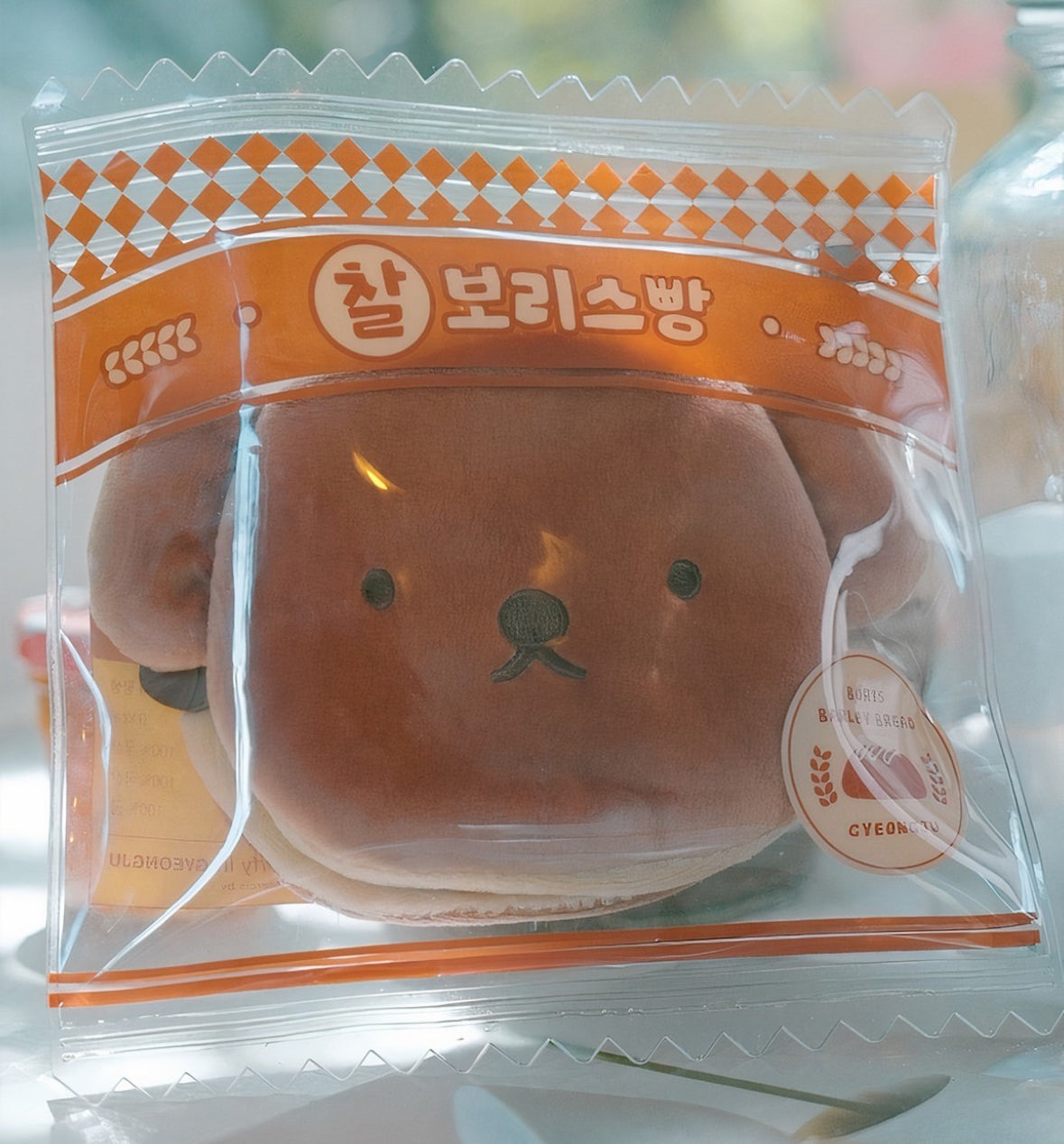 (11月到貨)Miffy 韓國慶州限定 Boris 麵包公仔掛件