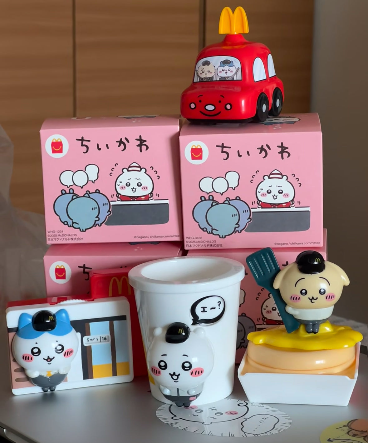 Chiikawa x 日本麥當勞玩具