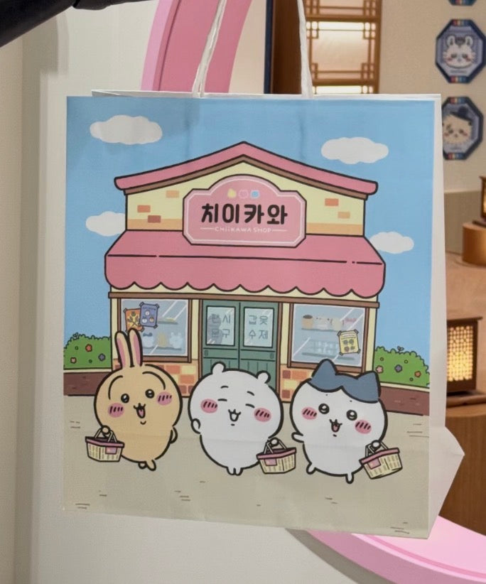 Chiikawa 韓國首爾限定 紙袋