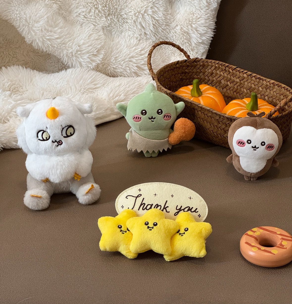 Miniso x Chiikawa 毛絨絨系列 哥布林公仔掛飾