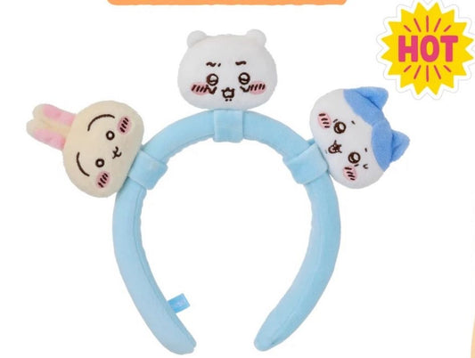 Miniso x Chiikawa 夏日大頭毛絨髮箍 限量