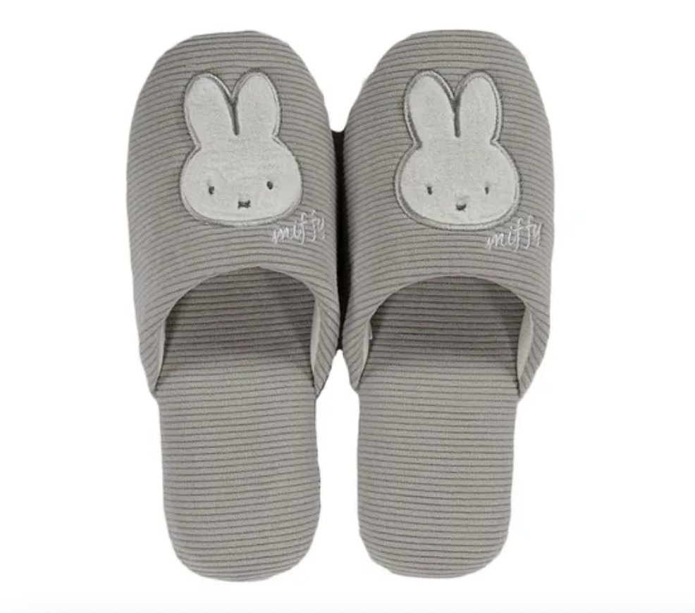 Miffy灰色居家拖鞋